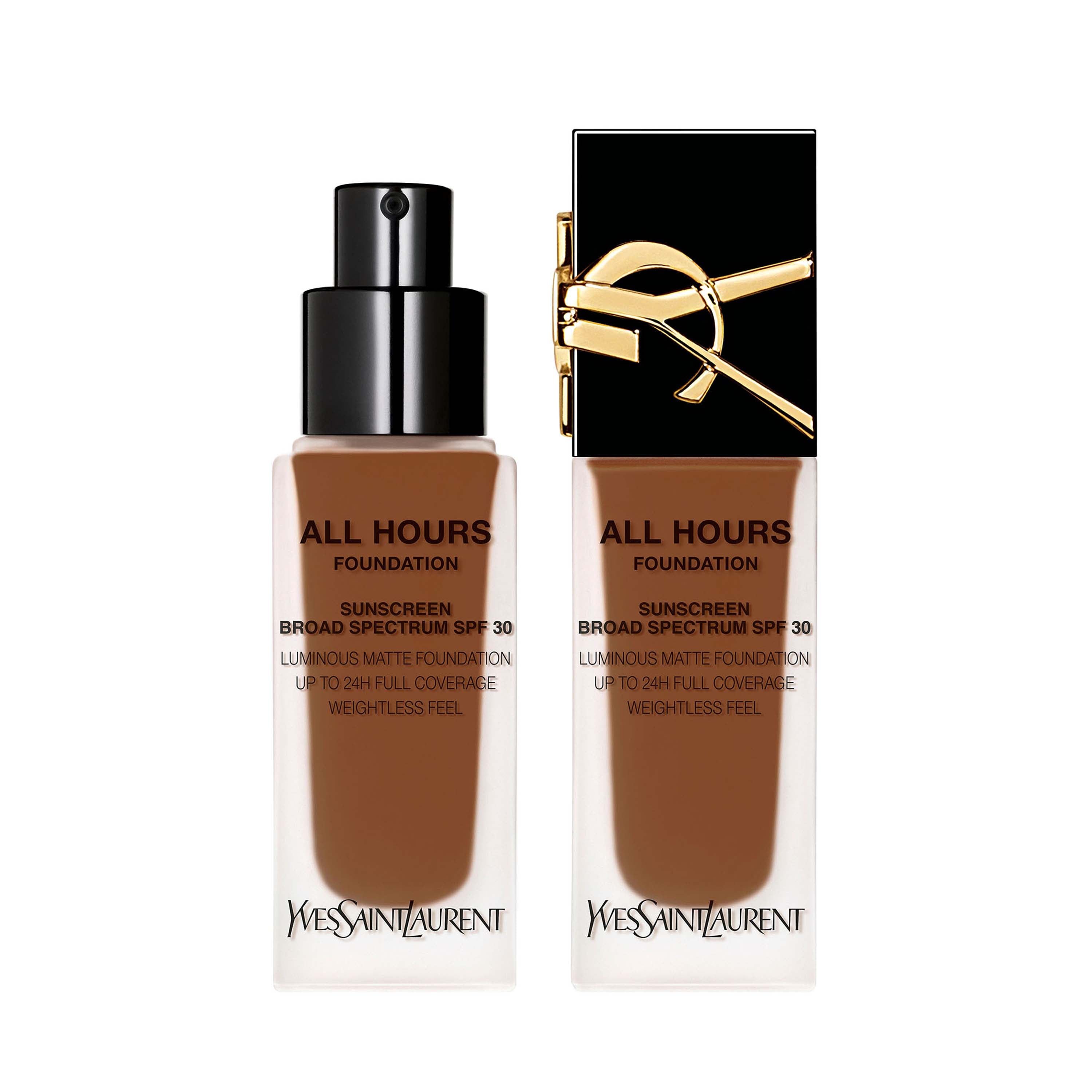 YSL Beauty All Hours Foundation Matte Liquid Foundation Shade DN7 - Deep Neutral 7 65$